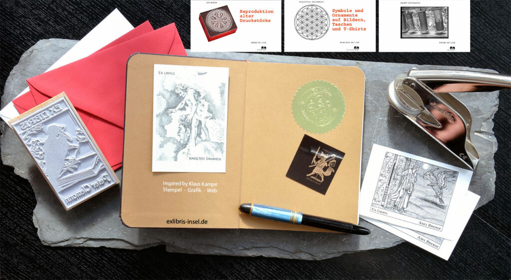 Exlibris Insel Portfolio