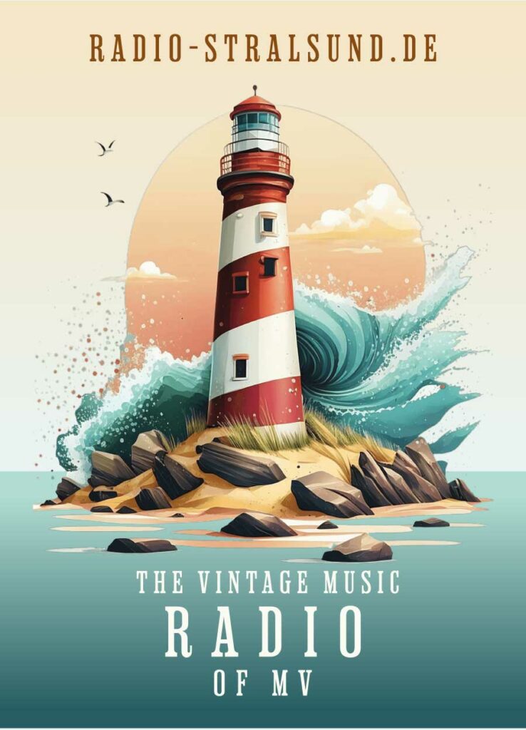 Poster Vintage Radio Stralsund
