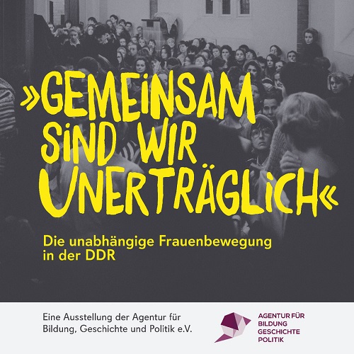 Frauenbewegung-Plakat- Aussstellung-DDR