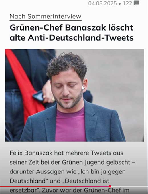 Felix Banaszak - Ich bin ja gegen Deutschland